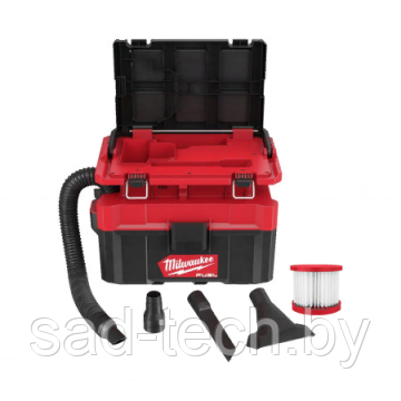 Аккумуляторный пылесос для воды и сухого мусора Milwaukee M18 FPOVCL-0 FUEL PACKOUT (Арт. 4933478187) - фото 1 - id-p173519828