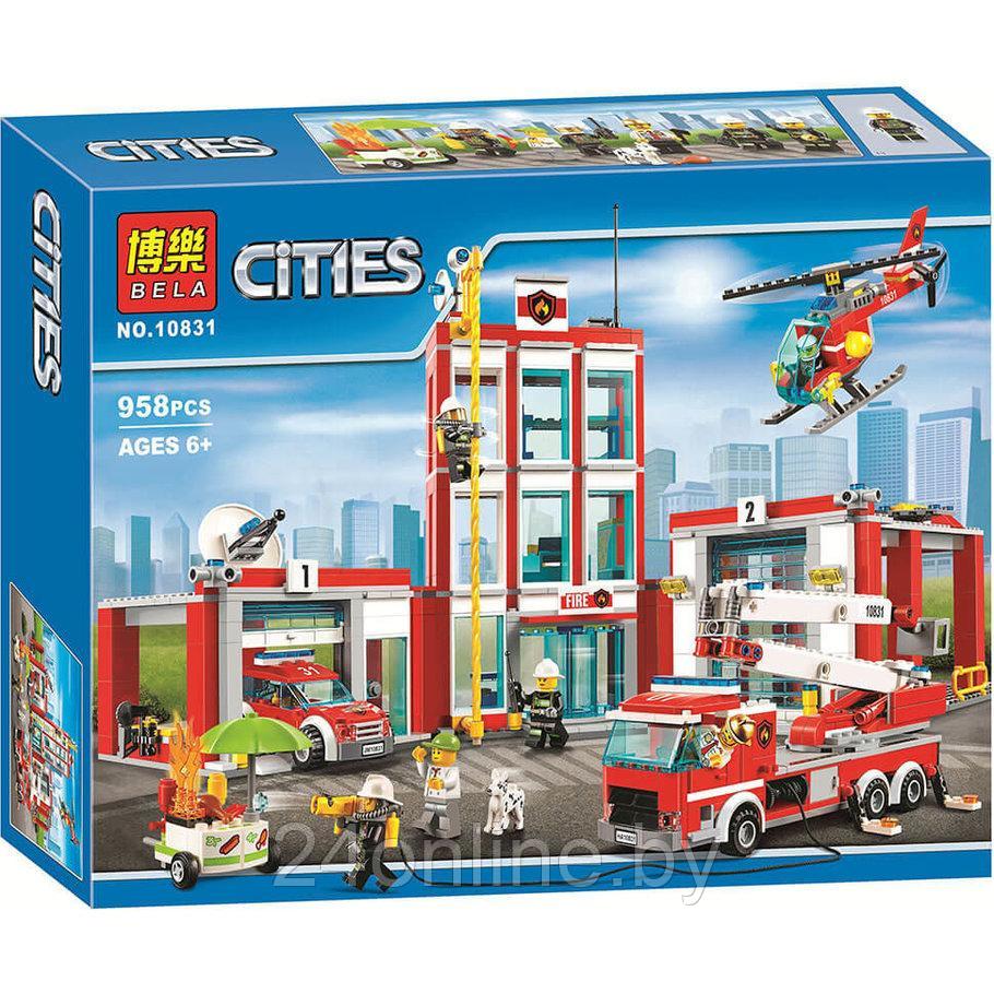 Детский конструктор Bela 10831 Cities пожарная часть