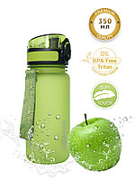 Бутылка для воды UZSPASE Colorful Frosted 350ml зеленый