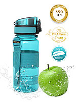 Бутылка для воды UZSPASE Magic Frosted 350ml синевато-зеленый