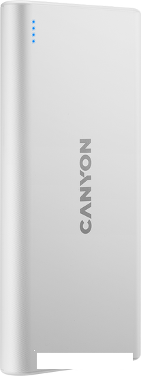 Внешний аккумулятор Canyon CNE-CPB1008W 10000mAh (белый) - фото 1 - id-p173513584