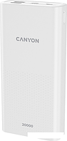 Внешний аккумулятор Canyon CNE-CPB2001W 20000mAh (белый)