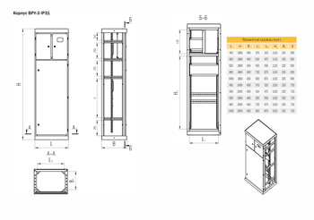 Техэнерго Корпус ВРУ-3 2000х800х600 IP31 без б/п RAL 7035 серый TEXENERGO - фото 3 - id-p173516990