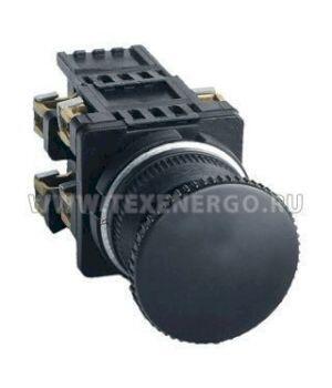 Техэнерго Выключатель кнопочный КЕ 022/3 черный 2з+2р - фото 1 - id-p147762356