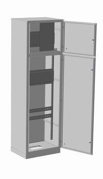 Техэнерго Корпус ВРУ-2 2000х800х600 IP54 RAL 7035 цельнометаллический - фото 1 - id-p173517044