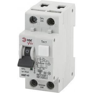 ЭРА ЭРА Pro Автоматический выключатель дифференциального тока NO-901-82 АВДТ 63 C16 30мА 1P+N тип A (90/ - фото 1 - id-p147757831