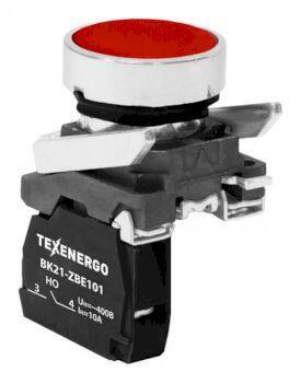 Техэнерго Выключатель кнопочный ВК21-ВА42 1р красный - фото 1 - id-p147761528