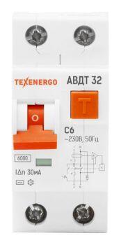 Техэнерго Диф. автомат АВДТ 32 2п 6А/30mA - фото 2 - id-p147758457