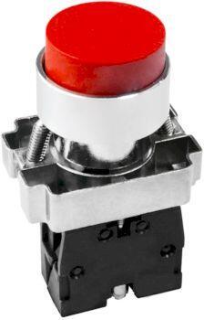 Техэнерго Кнопочный выключатель LAY5-BL42 красный 1р - фото 1 - id-p147760278