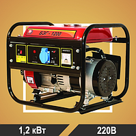Бензиновый электрогенератор Калибр БЭГ-1200