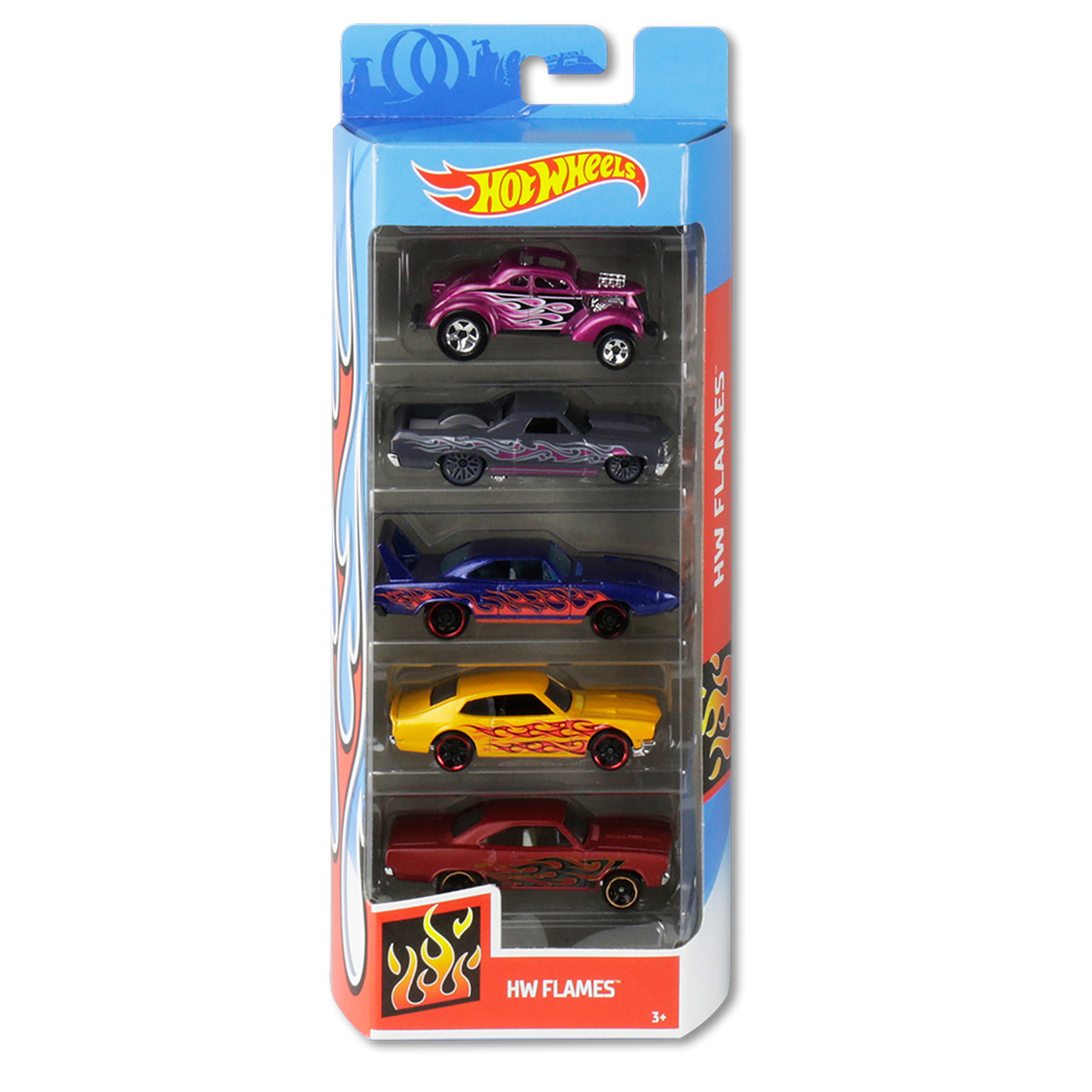 Hot Wheels Hot Wheels 1806 Хот Вилс Подарочный набор из пяти машинок - фото 4 - id-p74405095