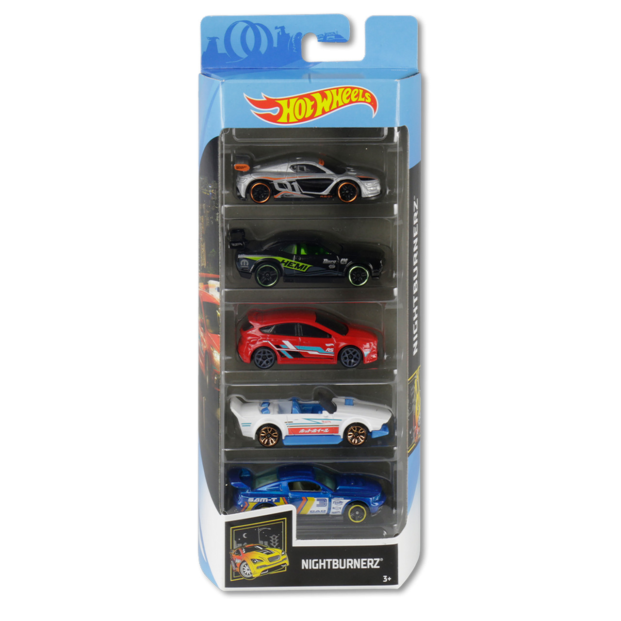 Hot Wheels Hot Wheels 1806 Хот Вилс Подарочный набор из пяти машинок - фото 5 - id-p74405095