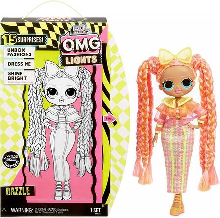 Куклы L.O.L. Кукла LOL OMG серия Неон Dazzle Fashion 565185, фото 2