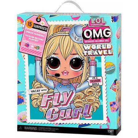 Кукла LOL OMG World Travel Fly Gurl 579168, фото 2