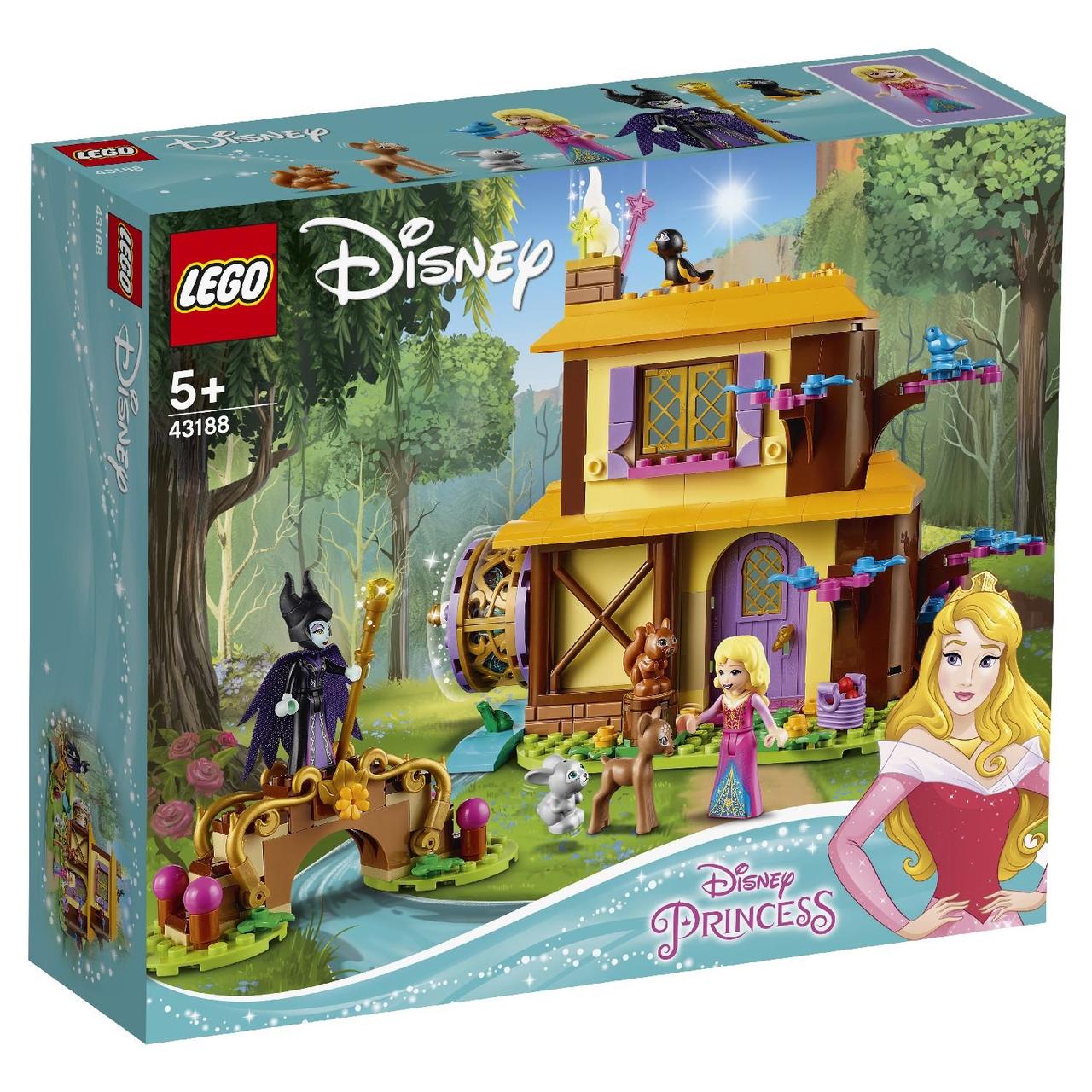 Lego Конструктор LEGO Disney Princess Лесной домик Спящей красавицы 43188 - фото 2 - id-p173522872