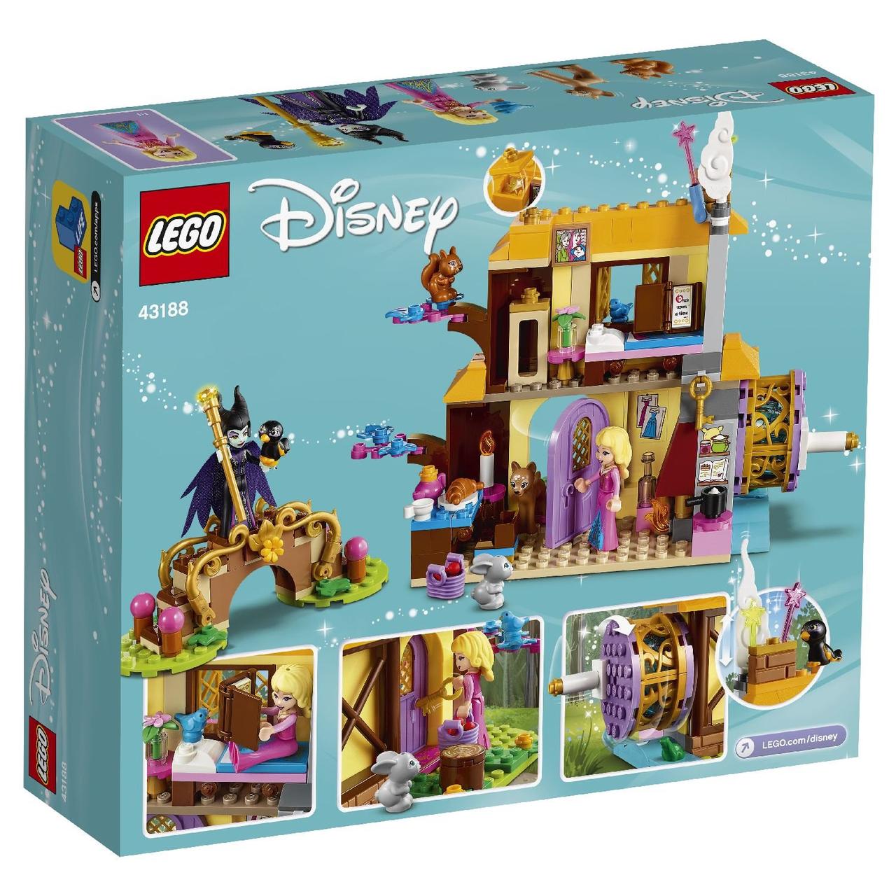 Lego Конструктор LEGO Disney Princess Лесной домик Спящей красавицы 43188 - фото 3 - id-p173522872