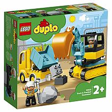 Конструктор LEGO DUPLO Грузовик и гусеничный экскаватор 10931, фото 2
