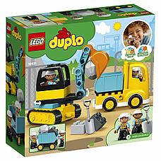 Конструктор LEGO DUPLO Грузовик и гусеничный экскаватор 10931, фото 3