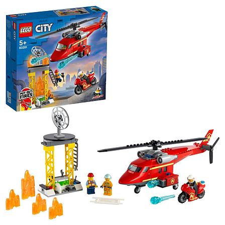 Конструктор LEGO City Fire Спасательный пожарный вертолёт 60281, фото 2