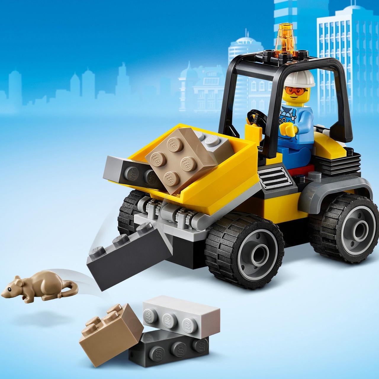 Конструктор LEGO City Автомобиль для дорожных работ 60284 - фото 9 - id-p173522888