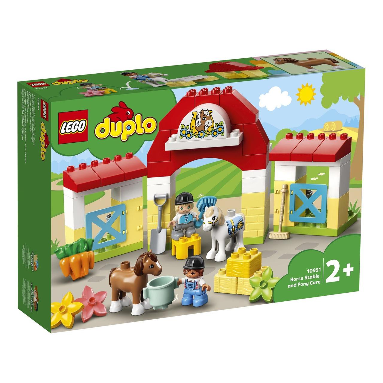 Конструктор LEGO DUPLO Town Конюшня для лошади и пони 10951 - фото 2 - id-p173522910