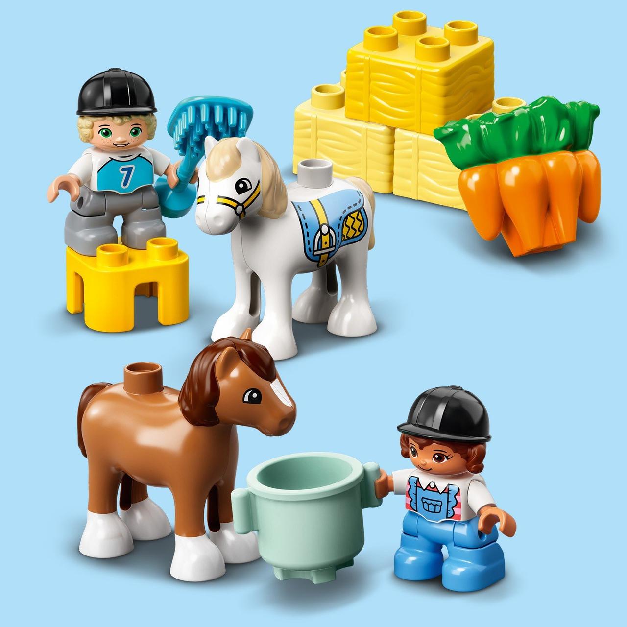 Конструктор LEGO DUPLO Town Конюшня для лошади и пони 10951 - фото 9 - id-p173522910