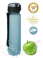 Бутылка для воды UZSPACE Colorful Frosted 1000 ml светло-голубой