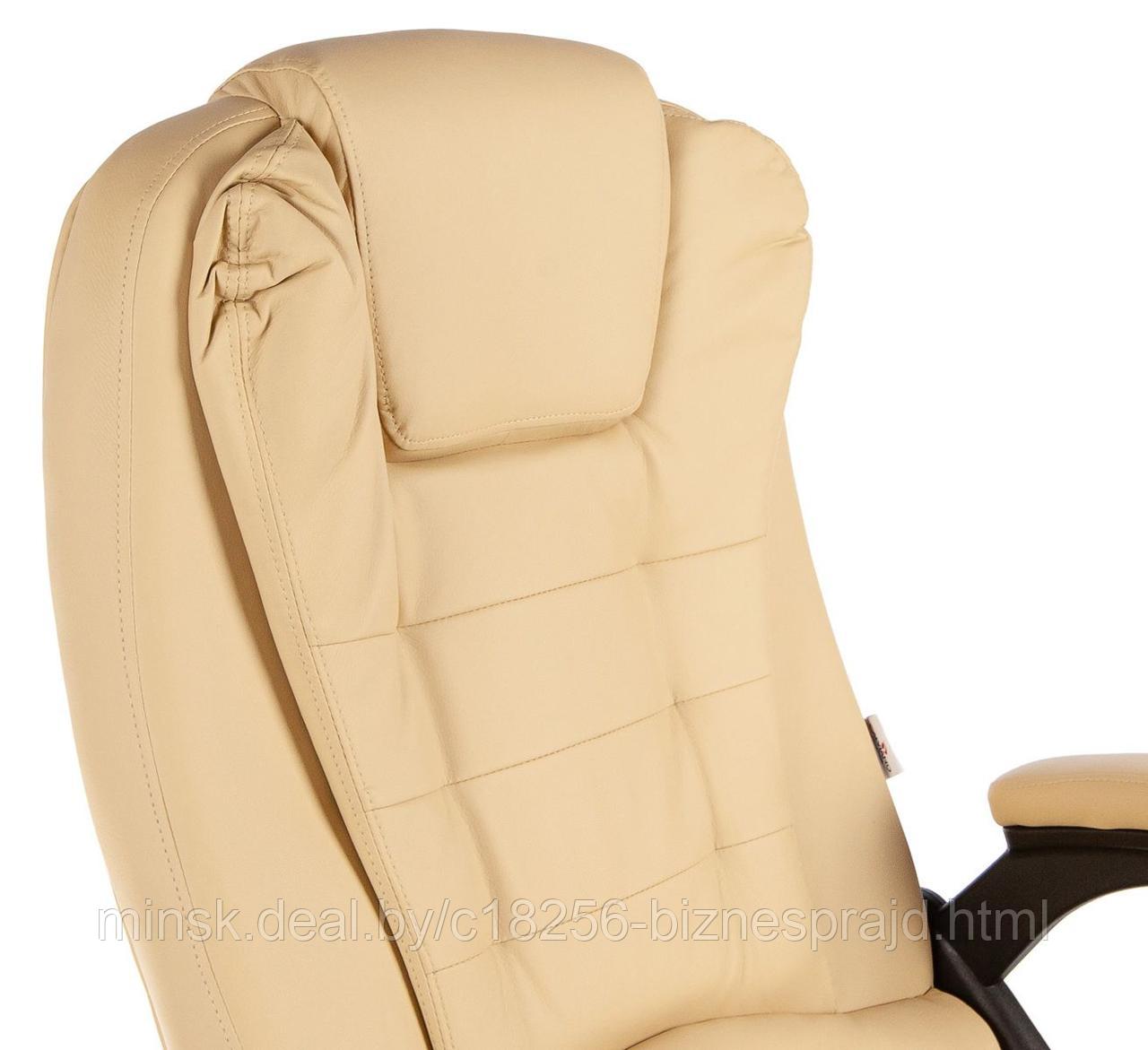 Вибромассажное кресло Calviano Veroni 55 (бежевое, с массажем) - фото 6