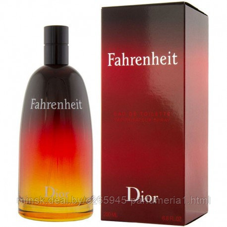 CHRISTIAN DIOR FAHRENHEIT (люкс)