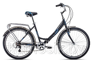 Велосипед складной Forward Sevilla 26" 2.0 серо-серебристый