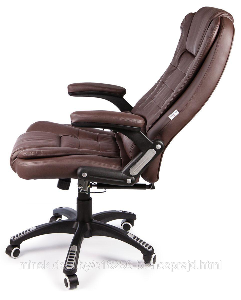 Вибромассажное кресло Calviano Veroni 53 (коричневое, с массажем) - фото 7