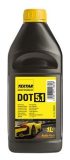 Тормозная жидкость TEXTAR DOT5.1 1л - фото 1 - id-p140332657