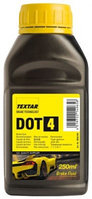 Тормозная жидкость TEXTAR DOT4 0.25л