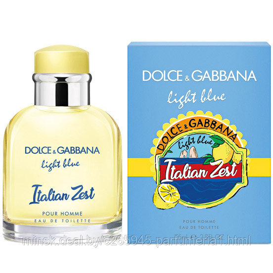 Dolce Gabbana Light Blue Italian Zest Pour Homme (люкс)