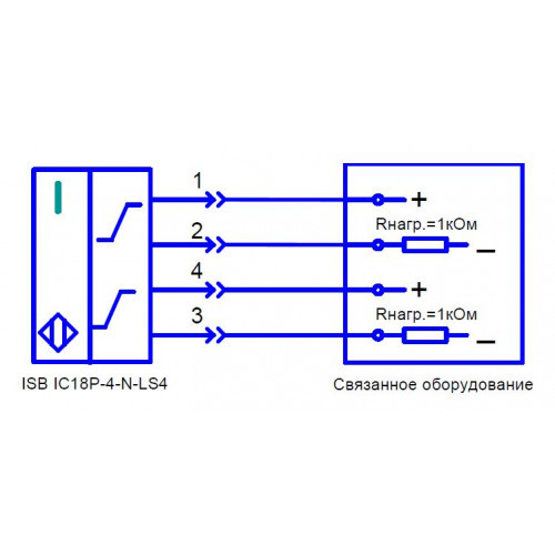 Взрывозащищенный (взрывобезопасный) датчик ISN IC18P-4-N-LS4 - фото 2 - id-p173593900