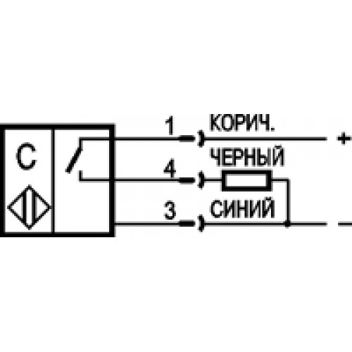 Ёмкостный датчик уровня CSN EC8A5-31P-20-LZS4-C - фото 3 - id-p173594643