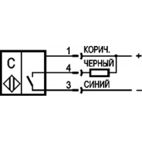 Ёмкостный датчик уровня CSN EC8A5-31N-20-LZS4 - фото 3 - id-p173594644