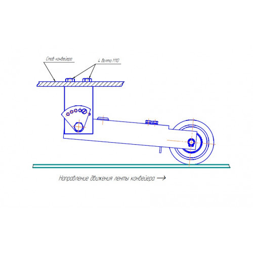 Устройство контроля скорости конвейерной ленты УКС2 - фото 3 - id-p173601892