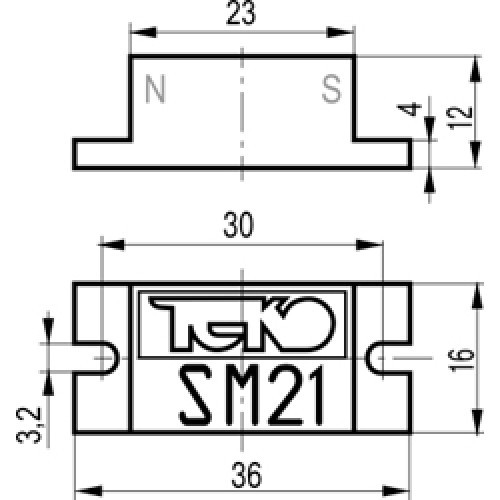 Магнитная система SM21 - фото 2 - id-p173601903