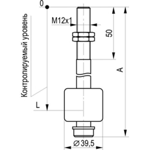Магниточувствительный датчик уровня DUG1-50-1-S4 - фото 3 - id-p173601949