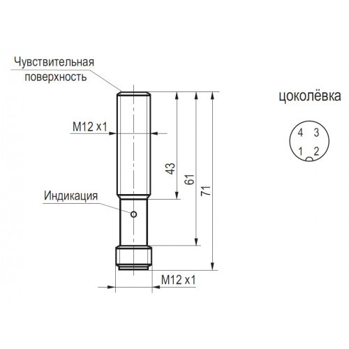 Магниточувствительный датчик MHt AC2A-31N-LZS4-C - фото 2 - id-p173602009