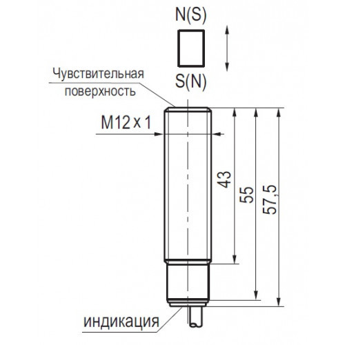 Магниточувствительный датчик MH A2A-31N-i7G-Z-OV - фото 2 - id-p173602033