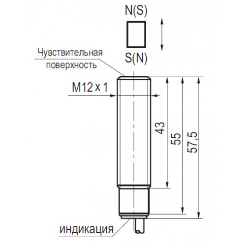 Магниточувствительный датчик MH A2A-31N-i7G-LZ-OV - фото 2 - id-p173602037