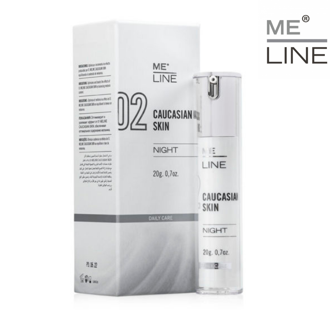 Крем ночной от пигментных пятен на лице ME LINE Caucasian Skin Night Cream