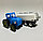 Синий трактор с прицепом, фото 8