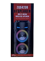 Портативная колонка BT Speaker ZQS-4239, с микрофоном, с пультом ДУ, фото 3