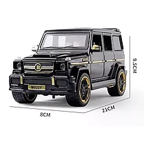 Машинка металлическая инерционная "Мерседес Гелендваген G65" 1:24, фото 2