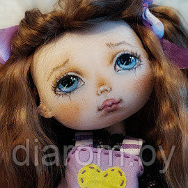 Текстильная кукла Алина - фото 3 - id-p173634369