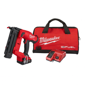 Аккумуляторный гвоздезабиватель(нейлер) с прямым магазином Milwaukee M18 FN18GS-202X FUEL (Арт. 4933471407)