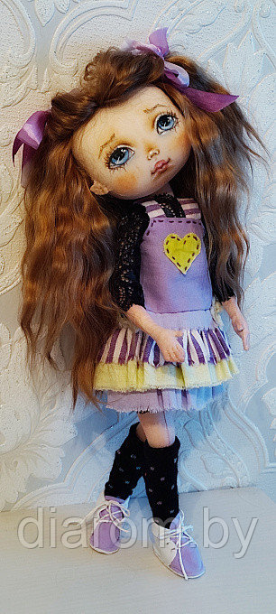 Текстильная кукла Алина - фото 1 - id-p173634369
